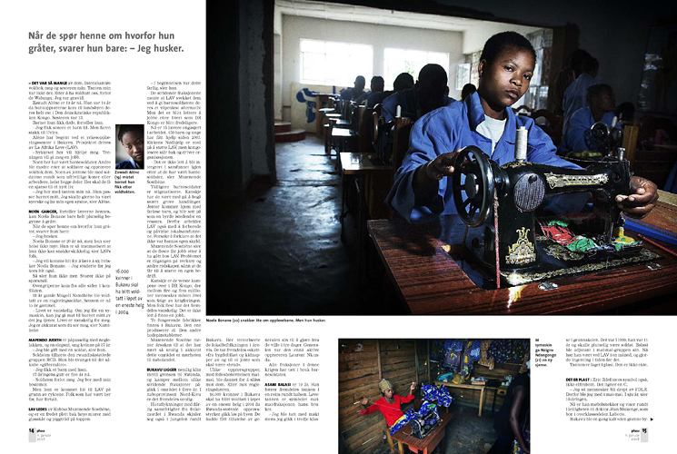 Sak om tidligere barnesoldater i DR Kongo (Pluss/Stavanger Aftenblad) (Foto: Kristian Jacobsen)