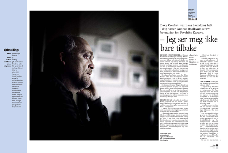 Gunnar Roalkvam, forfatter og historiker (Pluss/Stavanger Aftenblad) (Foto: Kristian Jacobsen)